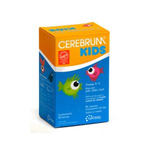 Cerebrum Kids 80 Cápsulas Mastigáveis