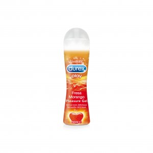 Durex Play Morango Pleasure Gel Lubrificante 50mL