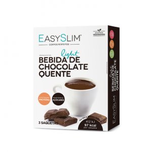 Easyslim Bebida Quente Chocolate Quente 3 Saquetasx26,5g