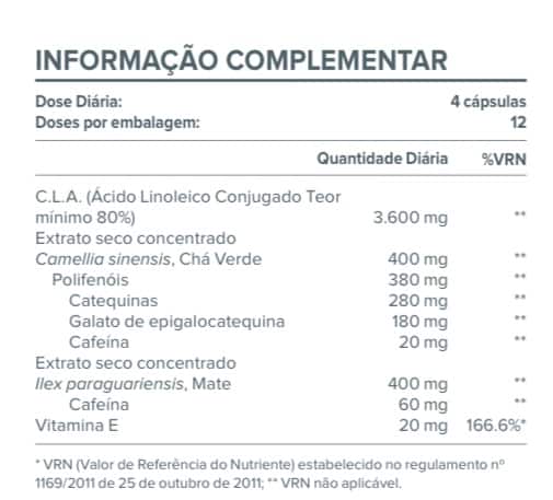 Easyslim Cla + Chá Verde + Erva Mate 50 Cápsulas