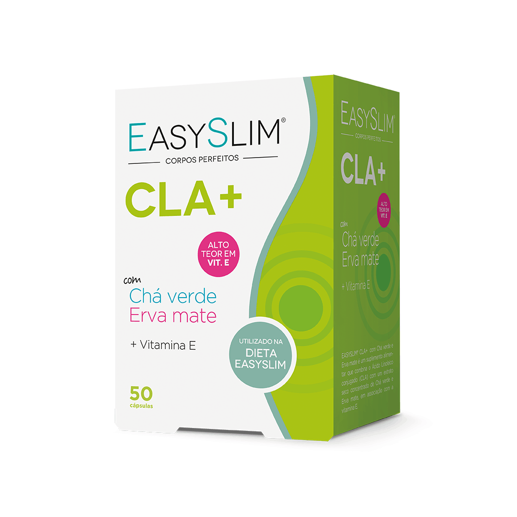 Easyslim Cla + Chá Verde + Erva Mate 50 Cápsulas