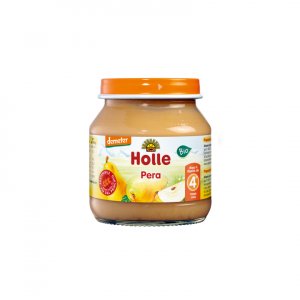 Holle Bio Boião Puré de Pêra 125g 4m+