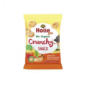 Holle Snack Crocante de Maçã e Canela 25g 