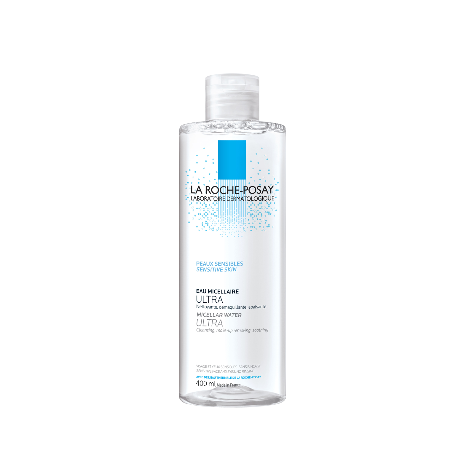 La Roche-Posay Desmaquilhante Ultra Água Micelar Pele Sensível 400mL