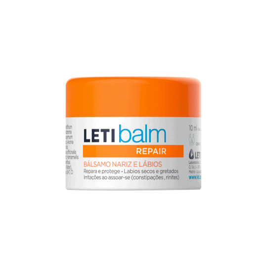 Letibalm Repair Pediátrico Bálsamo Nariz/Lábios 10mL