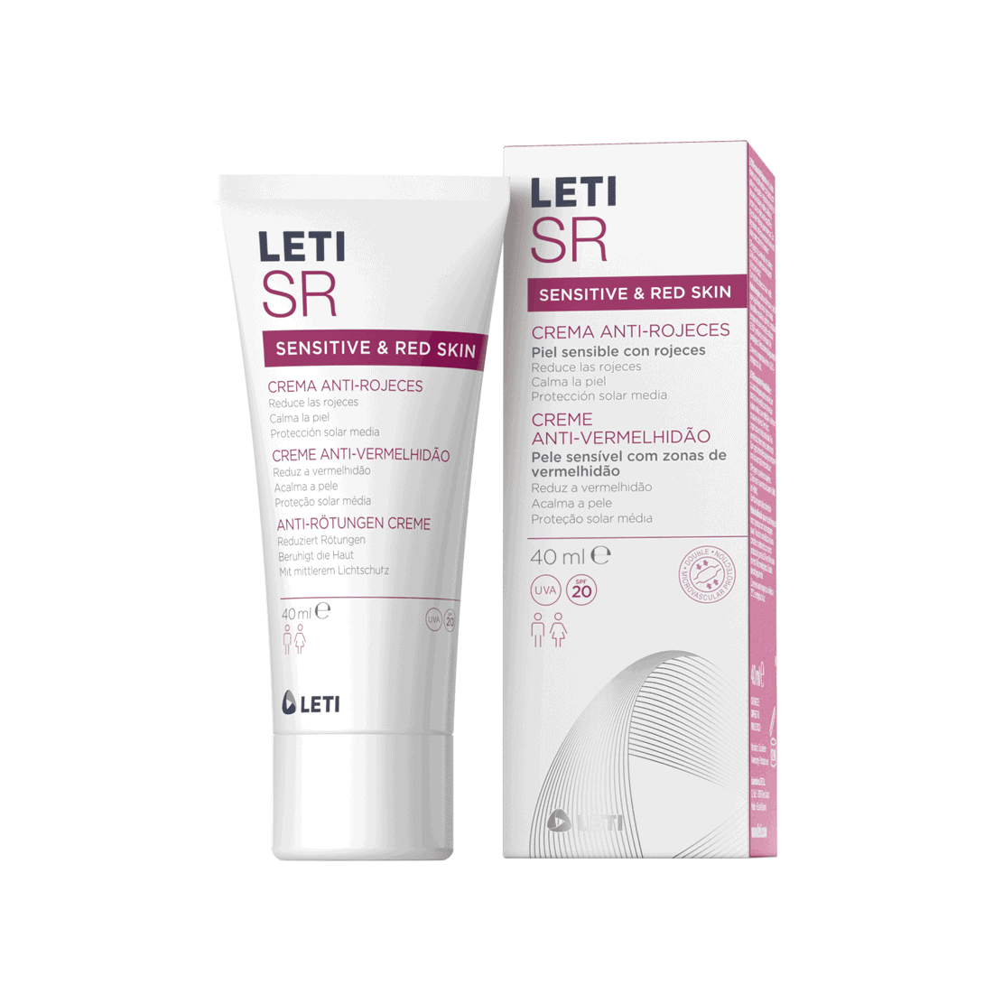 LetiSR Creme Vermelhidões 40mL