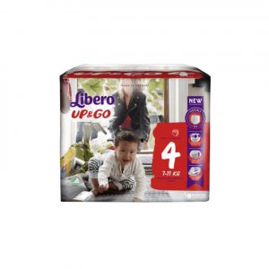 Libero Fralda UP&GO 4 (7/11kg) 22 Unidades