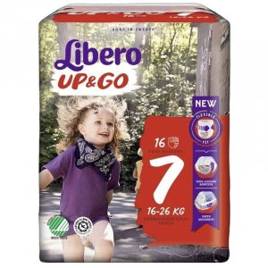 Libero Fralda UP&GO 7 (16/26kg) 16 Unidades