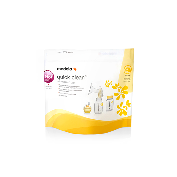 Medela Quick Clean Saco Esterilização Microondas 5 unidades