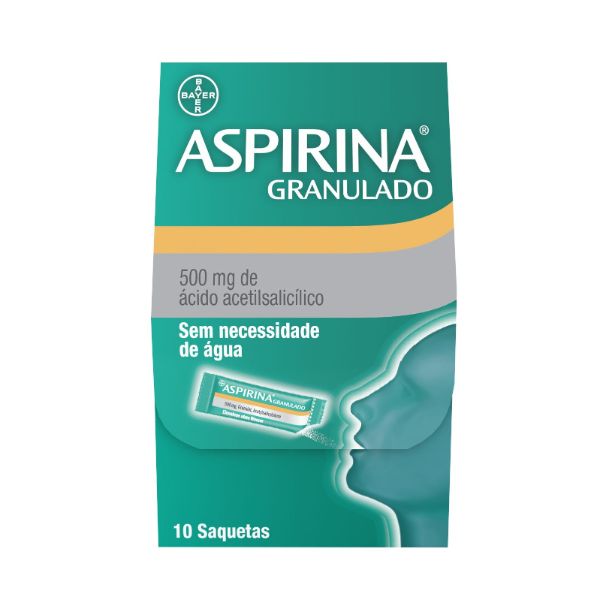 Aspirina 500 Granulado 10 Saquetas