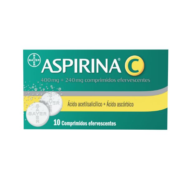 Aspirina C 10 Comprimidos Efervescentes