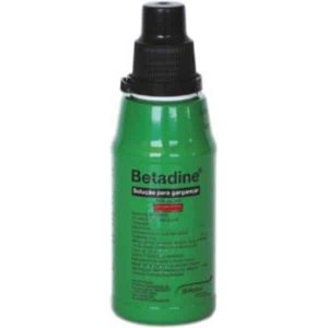 Betadine 100 mg/mL Solução Bucal 125mL