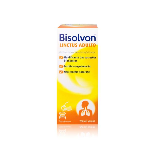 Bisolvon Linctus Adulto 200mL