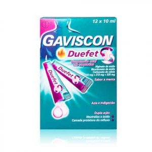 Gaviscon Duefet 12 Saquetas