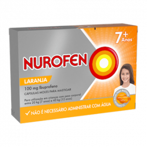 Nurofen 100 mg x 24 cáps mole p/mastigar