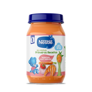 Nestlé Boião Legumes Salmao 190g 8m+