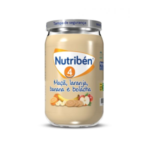 Nutribén Boião Maçã Laranja Banana e Bolacha 235g