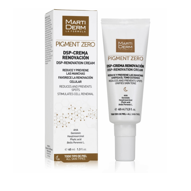 Martiderm Pigment Zero DSP-Creme Renovação 40mL