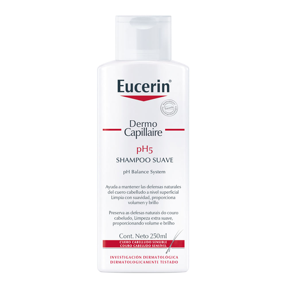 Eucerin DermoCapillaire Champô Suave pH5 250mL