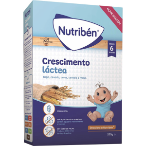 Nutribén Papa Crescimento Láctea 250g 6m+