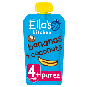 Ella's Kitchen Puré de Fruta - Banana e Leite Côco 120g