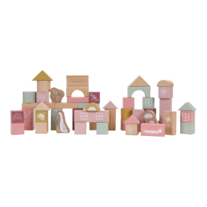 Little Dutch Blocos de Construção em Tubo Rosa