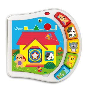 Chicco Brinquedo Livro Casa das Formas 6-36m