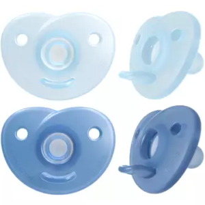 Philips Avent Chupeta Pack Soothie Silicone 0-6m Menino x2