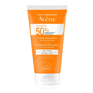 Avène Solar Creme SPF50+ Sem Cor e Sem Perfume 50mL