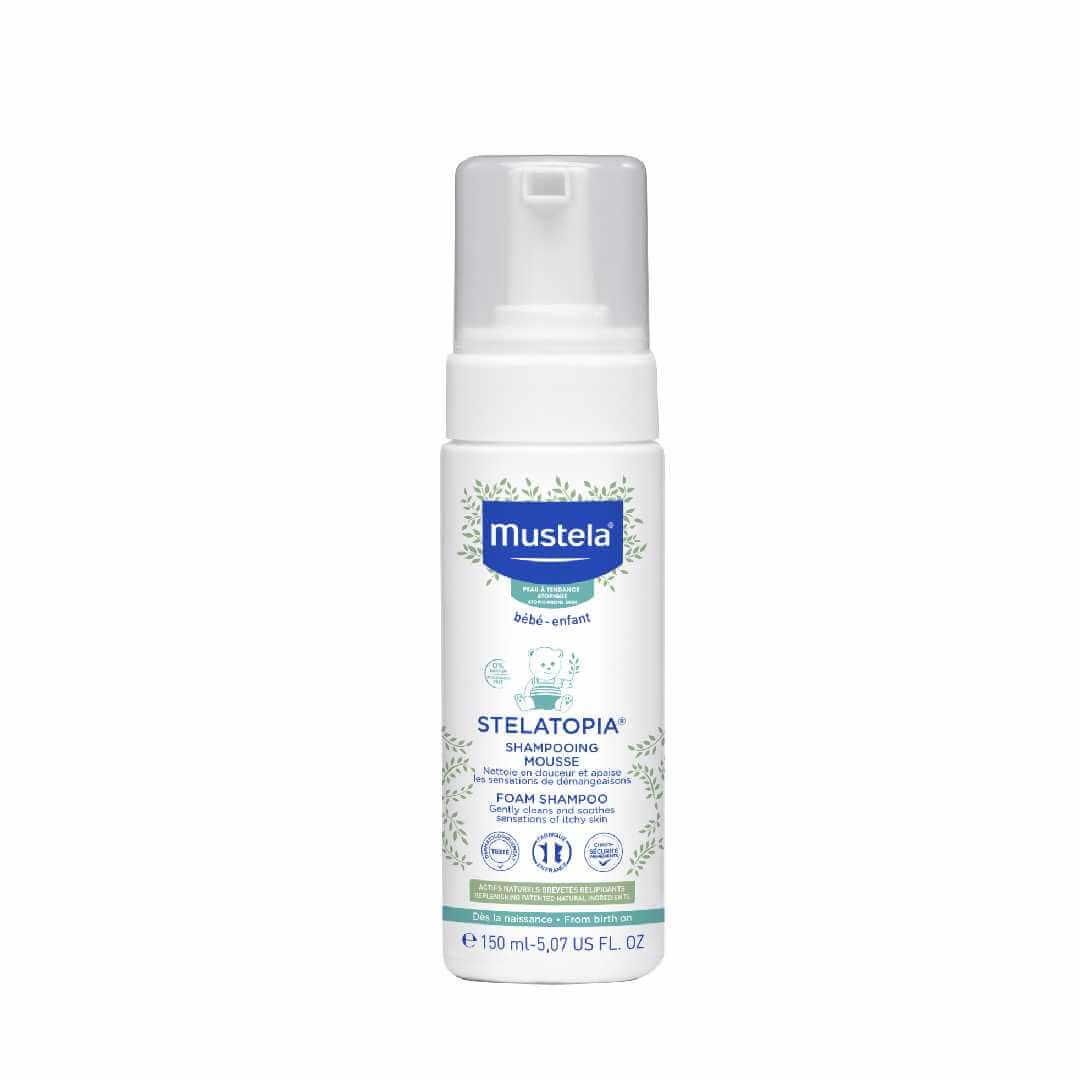 Mustela Stelatopia Champô-Espuma Sem Perfume 150mL