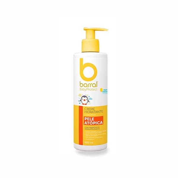 Barral Babyprotect Creme Hidratante Pele Atópica 400mL