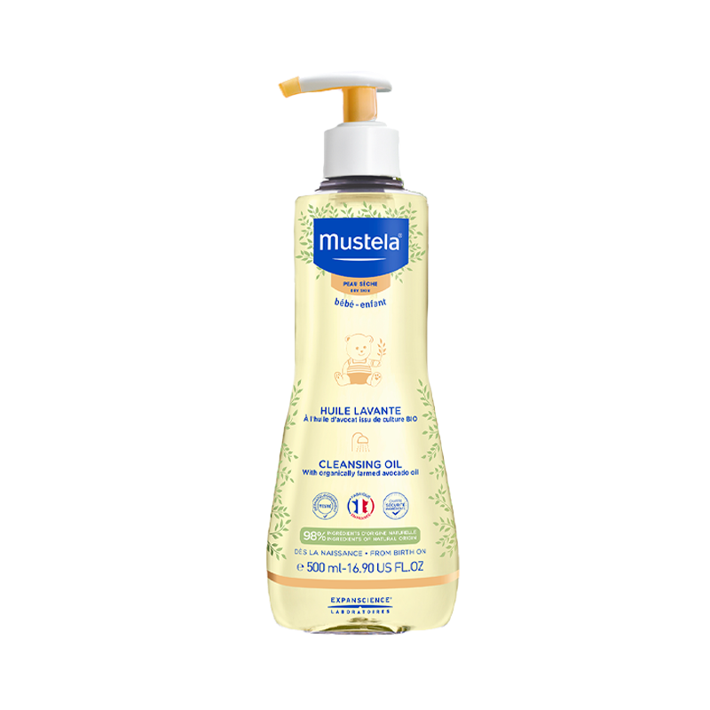 Mustela Óleo de Banho Pele Seca 500mL com Preço Especial