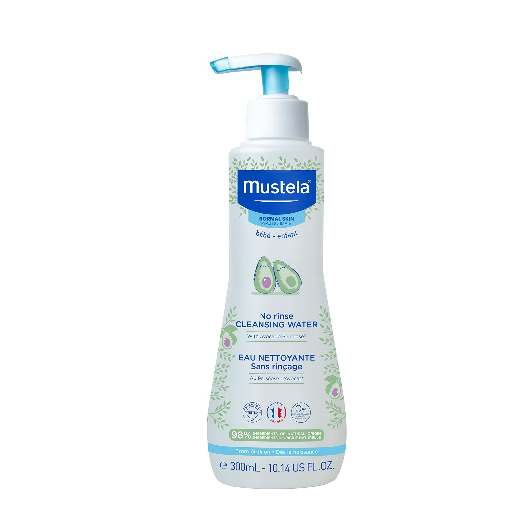 Mustela Água de Limpeza Sem Enxaguamento 300mL