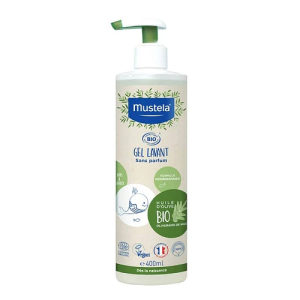 Mustela BIO Gel de Banho Sem Perfume 400mL