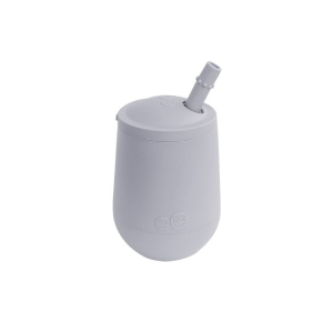 Ezpz Mini Cup + Straw Cinza Nórdico