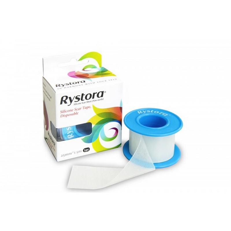 Rystora Fita Silicone Cicatrizes 25mm x 1.5m