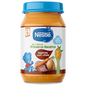 Nestlé Boião Legumes e Vitela 190g 6m+