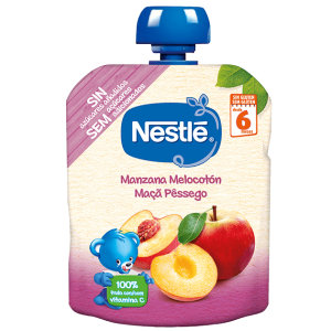 Nestlé Pacotinho Maçã Pêssego 90g