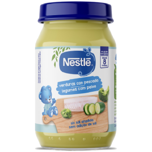 Nestlé Boião Legumes com Peixe 190g 8m+