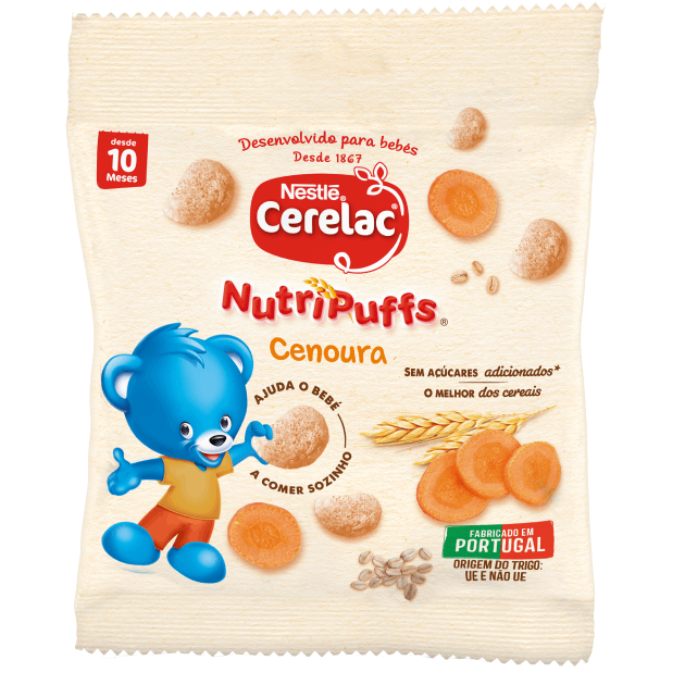 Cerelac Nutripuffs Cenoura 7g 8m+