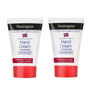 Neutrogena Creme de Mãos Concentrado Sem Perfume 2x50mL com Desconto