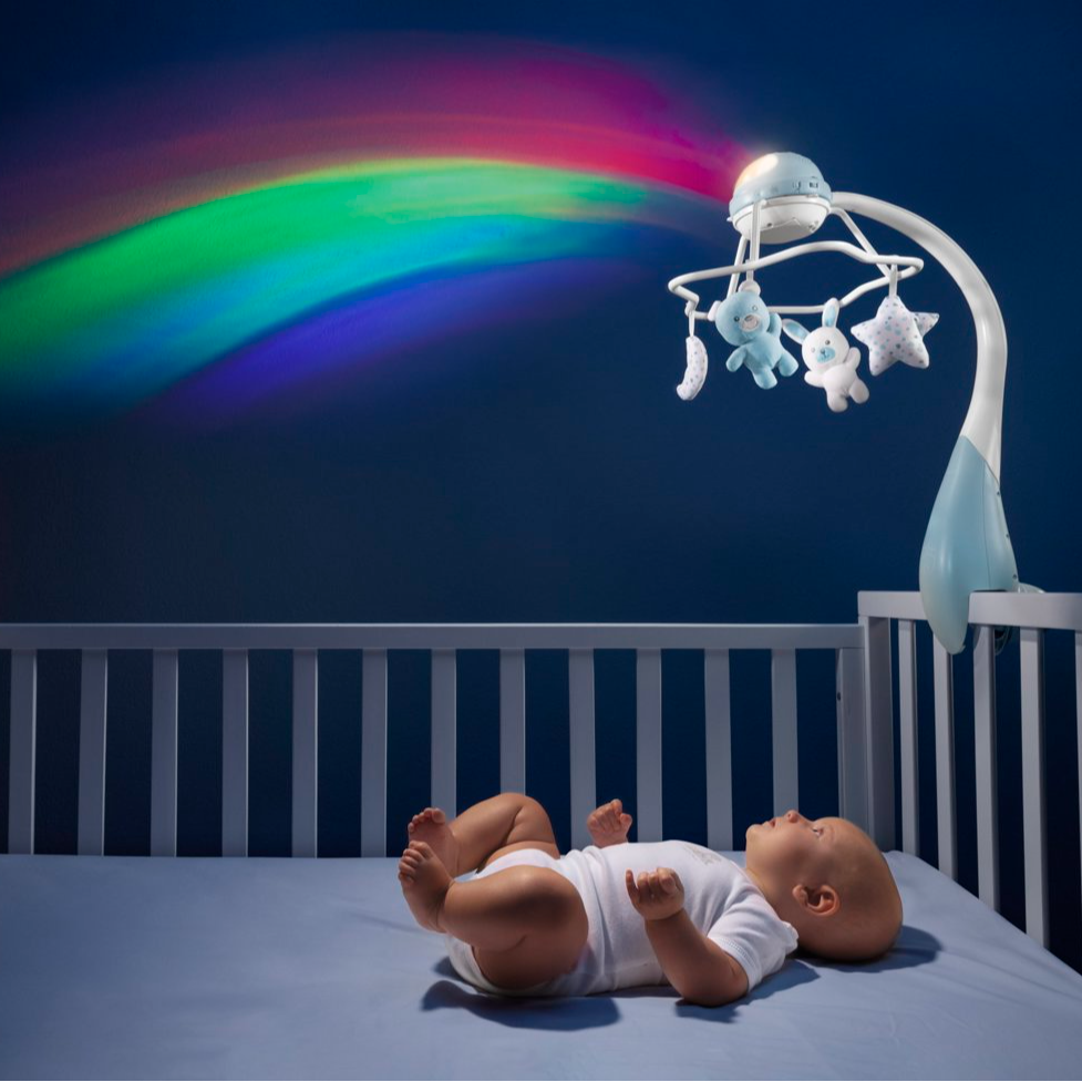 Chicco Brinquedo Móbile Rainbow Azul 0m+