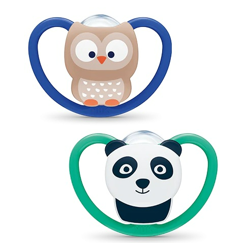 Nuk Chupeta Space Silicone T3 (18-36m) x2