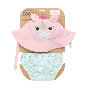 Zoocchini Calção e Chapéu Unicórnio 12-24meses