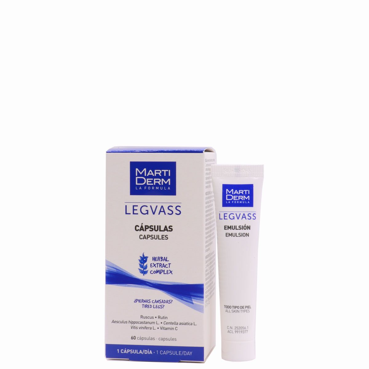 Martiderm Legvass Capsx60 c·ps(s)