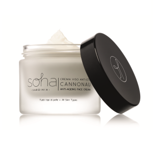 Soha Cannonau Creme Anti-envelhecimento - Todos os Tipos de Pele 50mL