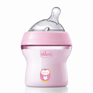 Chicco Biberão NaturalFeeling Rosa 0m+ 150mL