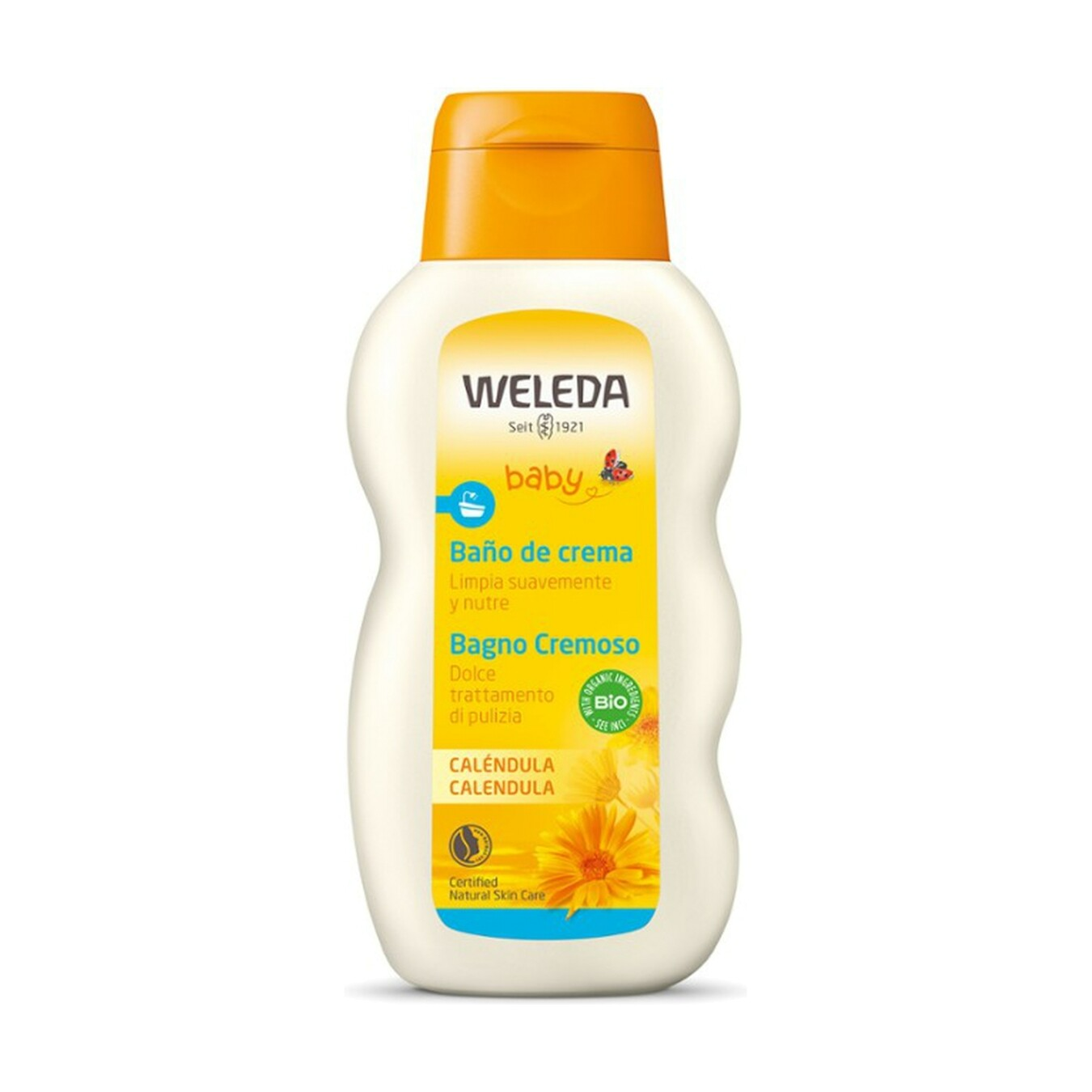 Weleda Baby Banho de Creme de Calêndula 200mL