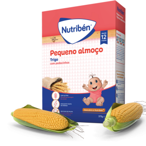 Nutribén Papa Pequeno Almoço Trigo Não Láctea 375g 12m+