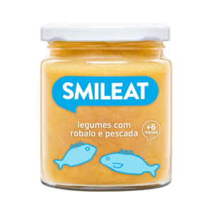 Smileat Bio Boião Legumes Robalo Pescada 6m+ 230g